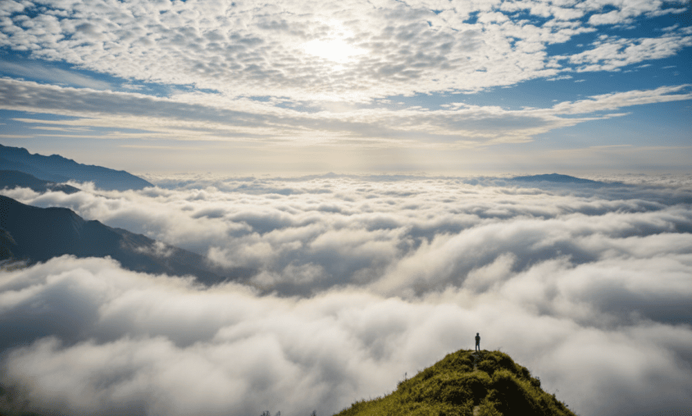The most perfect season for cloud hunting in Ta Van is from September to April of the solar calendar